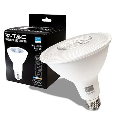 LED Bulb Samsung Chip 12.8W E27 PAR38 Plastic 4000K