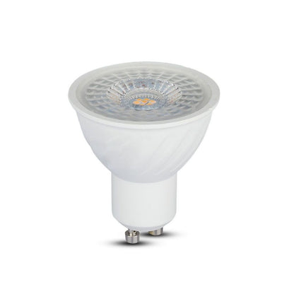 6W GU10 Ripple Plastic Spotlight with Samsung Chip 6500K 110° Dimmable