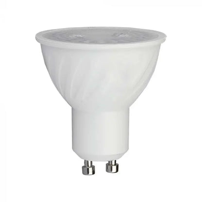6W GU10 RIPPLE PLASTIC SPOTLIGHT-LED BY CREE-6500K 110'D DIMMABLE