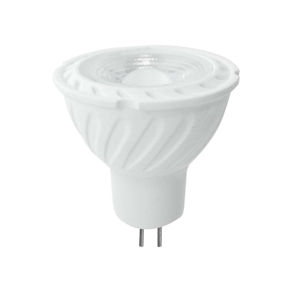 LED Spotlight SAMSUNG CHIP - GU5.3 6W MR16 Riple Plastic 38° 6500K