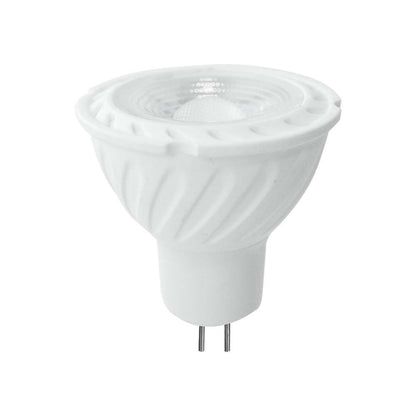 LED Spotlight SAMSUNG CHIP - GU5.3 6W MR16 Riple Plastic 38° 6500K