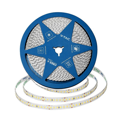 168 12W LED STRIP LIGHT WITH CREE CHIP 6500K IP20 24V 8MM DOUBLE PCB