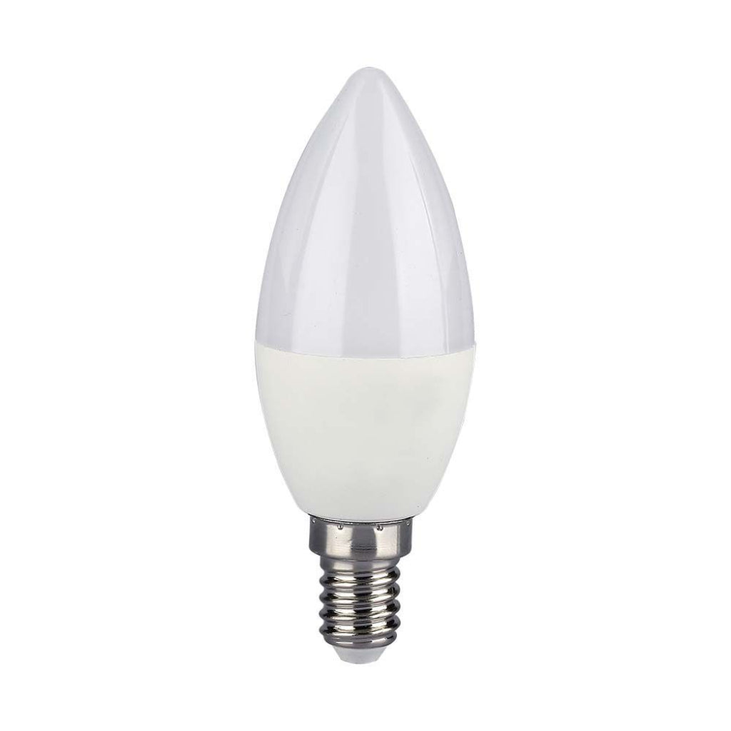 4.8W Candle Bulb Compatible with Amazon Alexa And Google Home RGB+Ww Cw E14