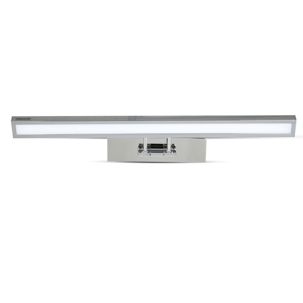 9W LED Picture/Mirror Lamp Movable Square Frame Chrome 4000K D:455