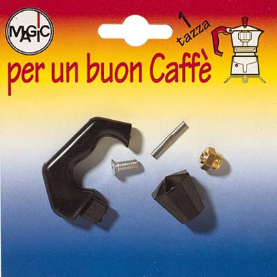 MANICO + POMOLO + VALVOLA MOKA - TAZZA 1