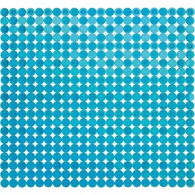 TAPPETO DOCCIA ANTISCIVOLO - RONDÒ COLORATA+VENTOSE CM 52X52