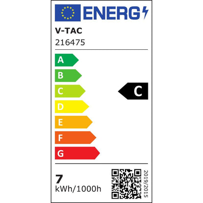 7W T8 LED Plastic Tube Non Rotatable 60cm 4000K G13 160 lm/W