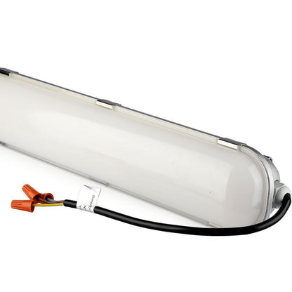 LED Waterproof Fitting Samsung Chip 120cm 60W 6000K 120 lm/W