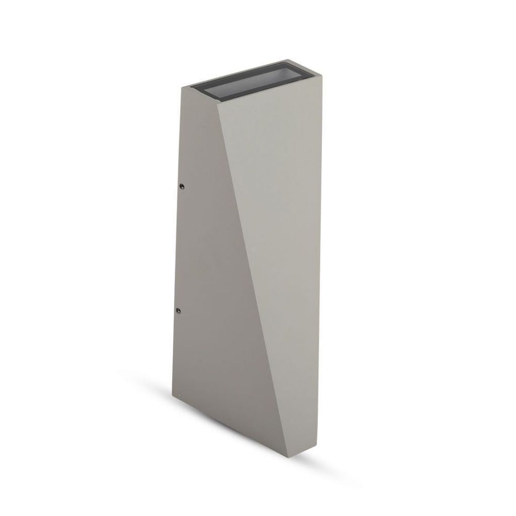 4W LED Wall Light Grey Body IP65 3000K