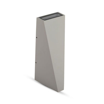 4W LED Wall Light Grey Body IP65 3000K