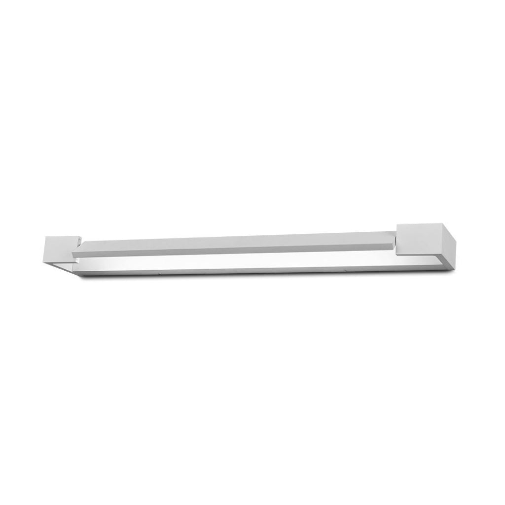 16W LED Wall Lamp White Boddy IP44 4000K