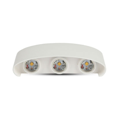 5W LED Wall Light Sand White IP54 3000K