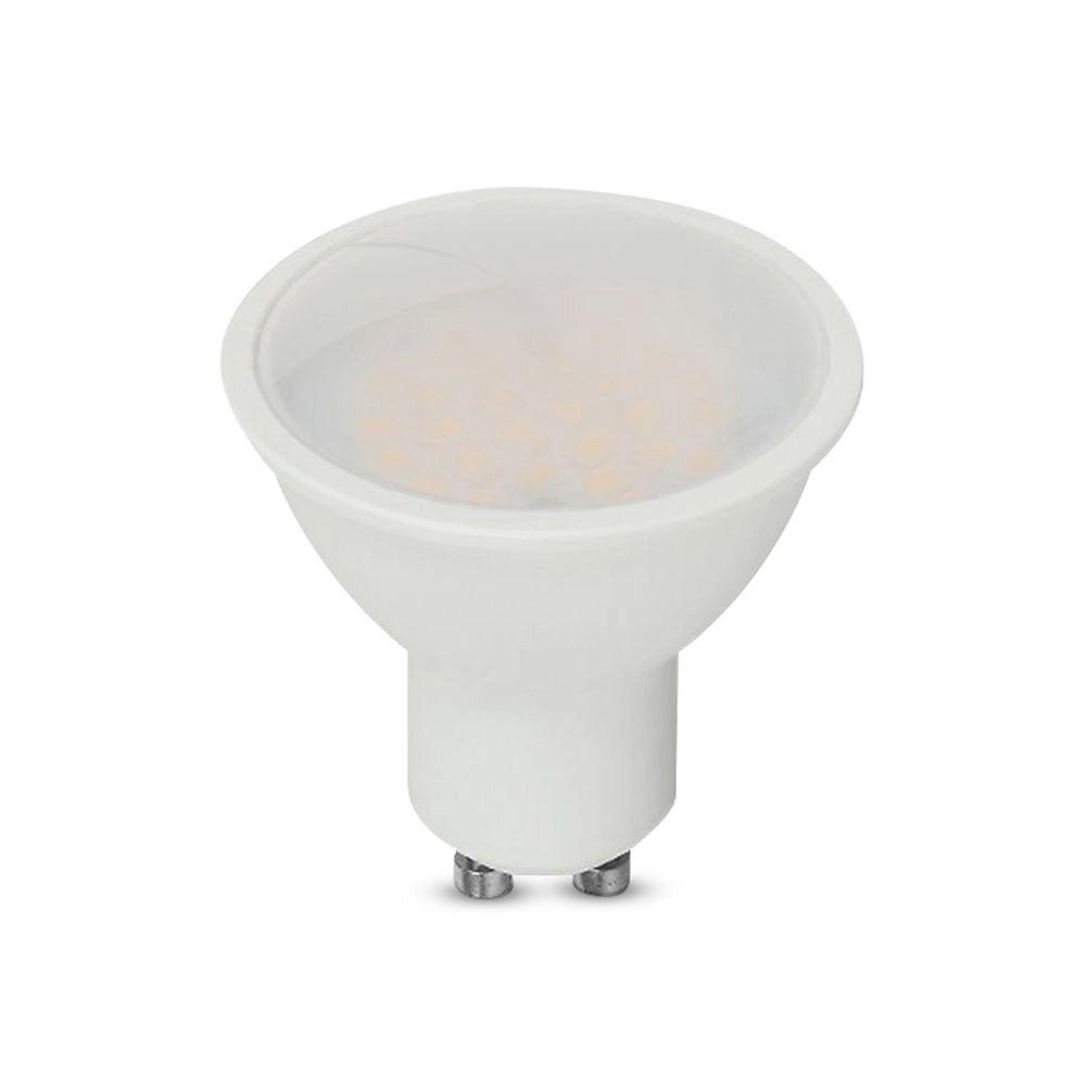 Faretto LED GU10 10W 100° Copertura Satinata 4000K