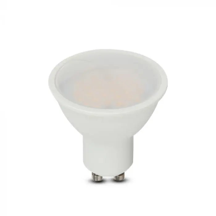 10W GU10 LED PLASTIC SPOTLIGHT-MILKY COVER WITH CREE CHIP 4000K