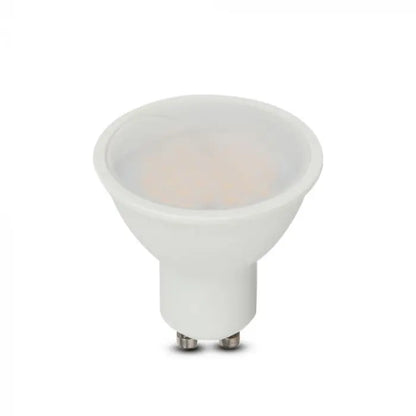 10W GU10 LED PLASTIC SPOTLIGHT-MILKY COVER WITH CREE CHIP 4000K
