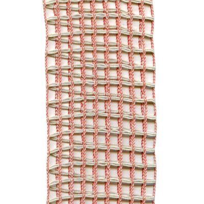 RETE STAGIONATURA INSACCATI TRAMA DOPPIA - COTONE ELASTICO B/R Q.N° 18 D.MM 125 MT 50
