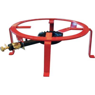 FORNELLONE TONDO BRUCIATORE GHISA - ACCIAIO PIATTO VERN CM 50