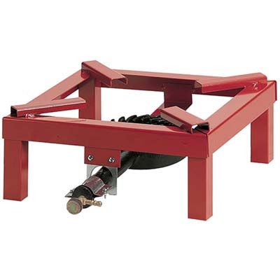 FORNELLONE QUADRO BRUCIATORE GHISA - TUBOLARE PIATTO VERN CM 40X40