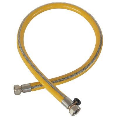 TUBO GAS FLESSIBILE FF - INOX/PVC 1/2FF CM 100