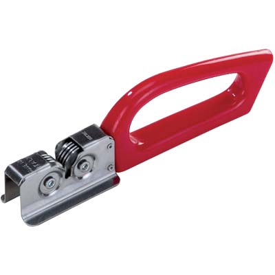AFFILA COLTELLO A DISCHI RIGAMONTI - ACCIAIO INOX/CARBONITRURATO