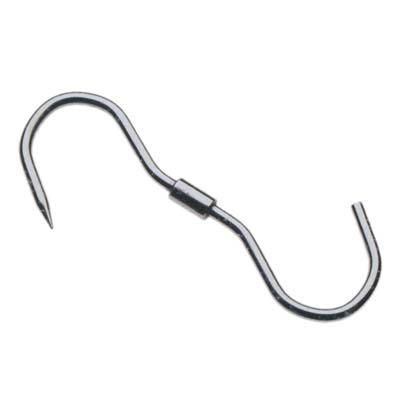 GANCIO MACELLAIO GIREVOLE 1 PUNTA - INOX MM 260X10