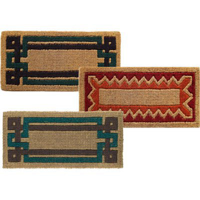 ZERBINO IMPERIALE COLORI ASSORTITI - COCCO + PVC CM 50X100
