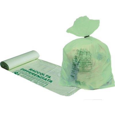 SACCO IMMONDIZIA CASA BIODEGRADABILE - CM 50X60 CF=PZ 10