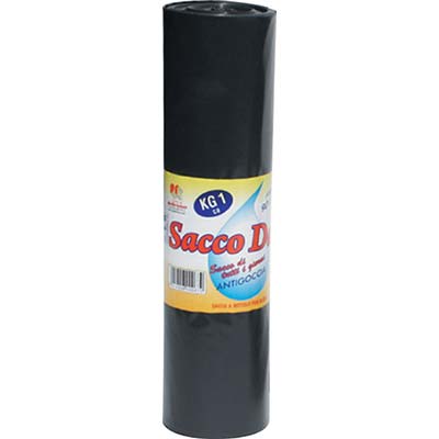 SACCO IMMONDIZIA CONDOMINIO - NERO CM 80X110 CF=PZ 10