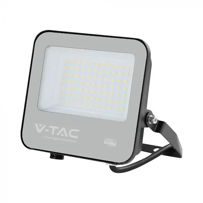 50W FLOODLIGHT-CREE CHIP CCT:3000K BLACK BODY GREY GLASS (135LM/W) 6YRS WARRANTY IP65