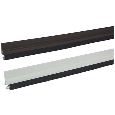 PARAFREDDO RIGIDO GEKO - PVC/SPAZZOLA MARRONE CM 100 H.CM 5