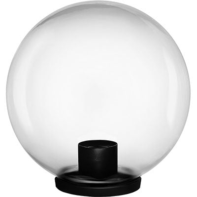 LAMPIONE GLOBO TRASPARENTE - CM 20 VOLT 230 MAX WATT  40 E27