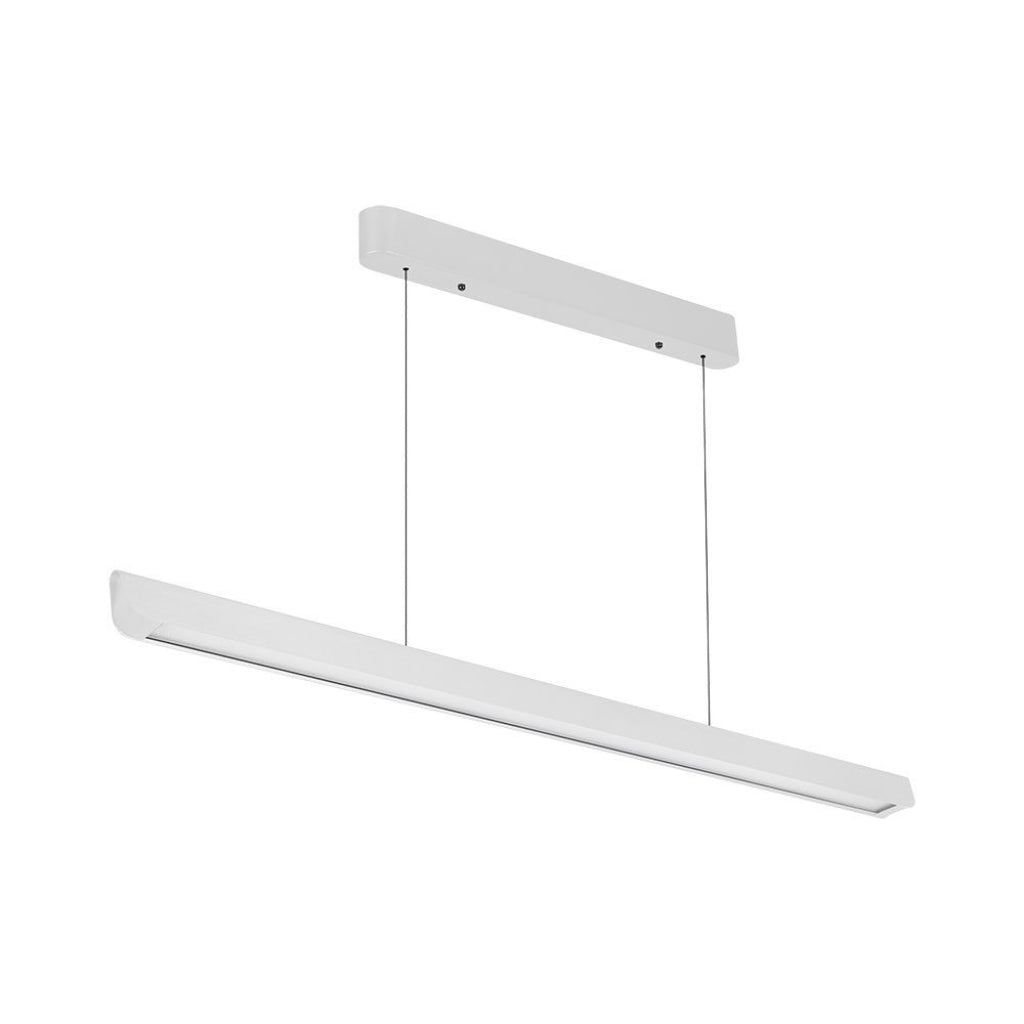 36W LED Linear Hanging Suspension Light Diffuser Plate Type-CCT:3IN1 - White
