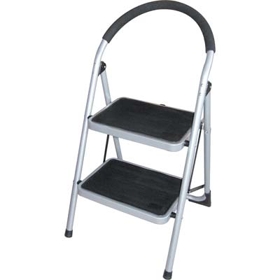 SGABELLO JAFAR DOMUS - ACCIAIO VERNICIATO GRADINI 2 H.MM 486