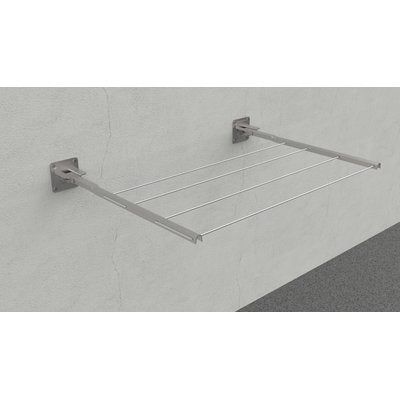 STENDINO A MURO PIEGHEVOLE 714 MINUTEX - ACCIAIO ZINCATO CM 60 CF=PZ 2