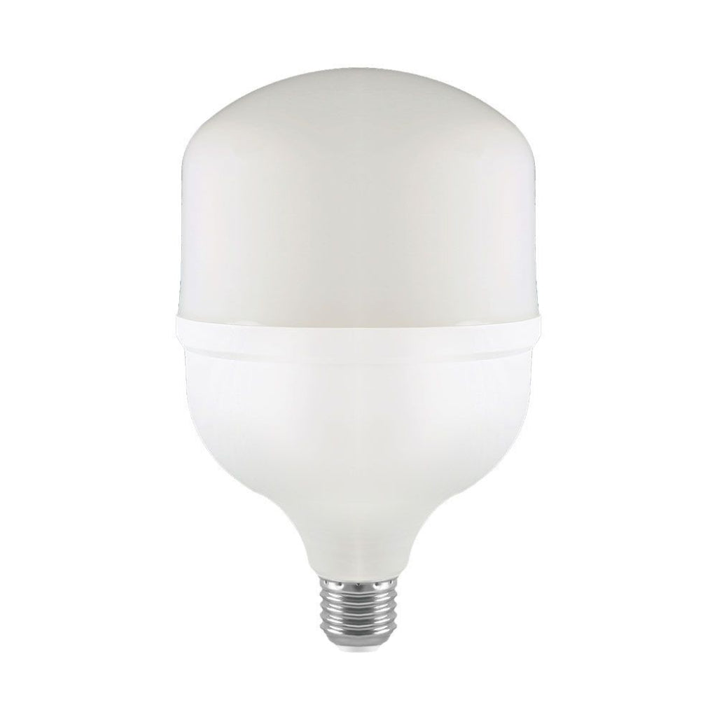 LED Bulb - 50W Plastic T140 4000K E27 With E40 Ring