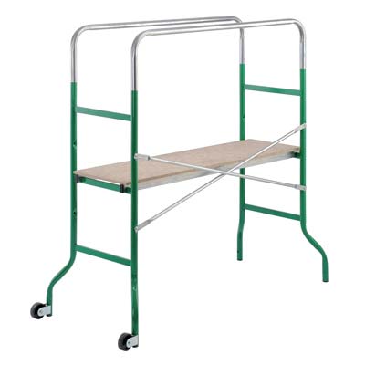 TRABATTELLO KREO SUPERMINI GIERRE - ACCIAIO VERN /LEGNO CM 144X62 H.CM 106/142