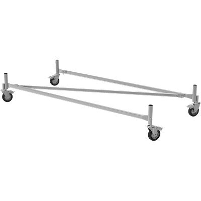 BASE TRABATTELLO GRIM EU 75 50045 MARCHETTI - ACCIAIO ZINC CM 165X75 + 4 RUOTE