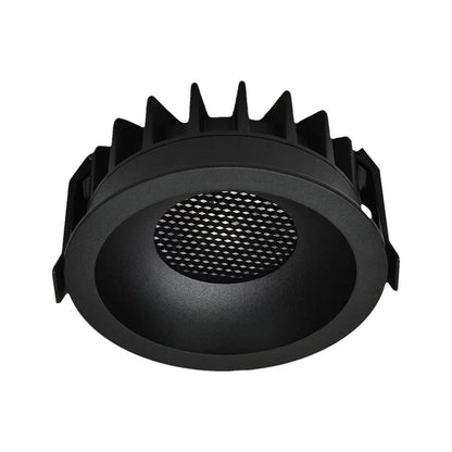 18W LED HONEY COMB DOWNLIGHT BRIDGELUX CHIP CCT:3IN1 BLACK RING + BLACK HEATING