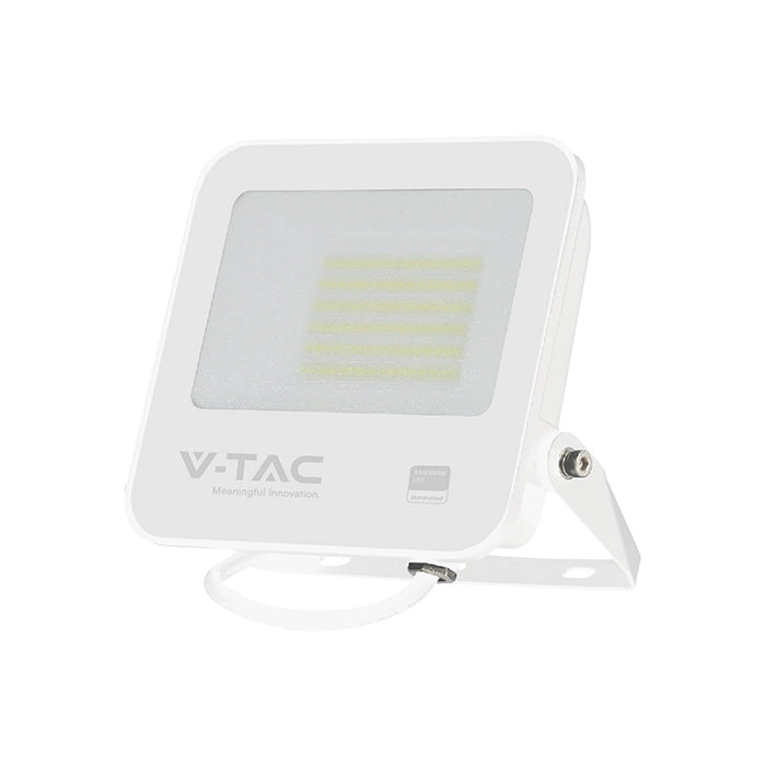 50W LED FLOODLIGHT SAMSUNG CHIP 6500K WHITE BODY GREY FROSTED GLASS IP65