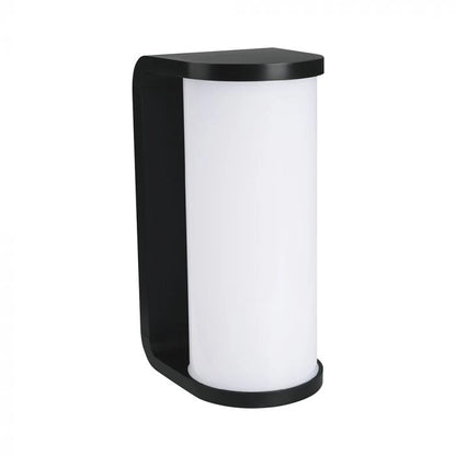 12W LED Wall Light Black Body 3in1