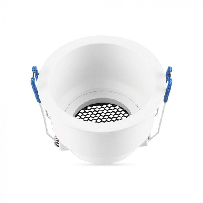 GU10 Fitting Round Aluminum Body Deep Anti Glare White Body With Hoyne Comb
