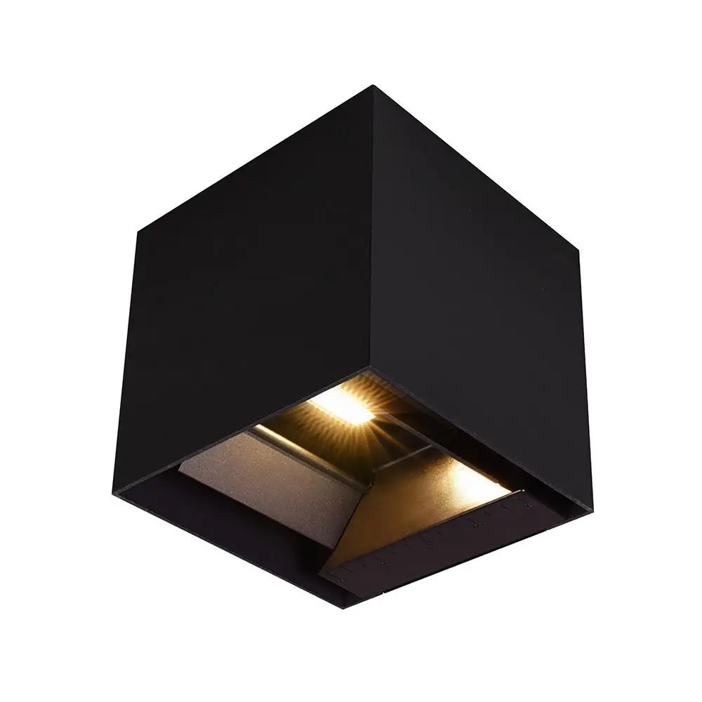 3W LED Solar Wall Light 3in1 Black Body IP65 Charging Type C PIR Sensor