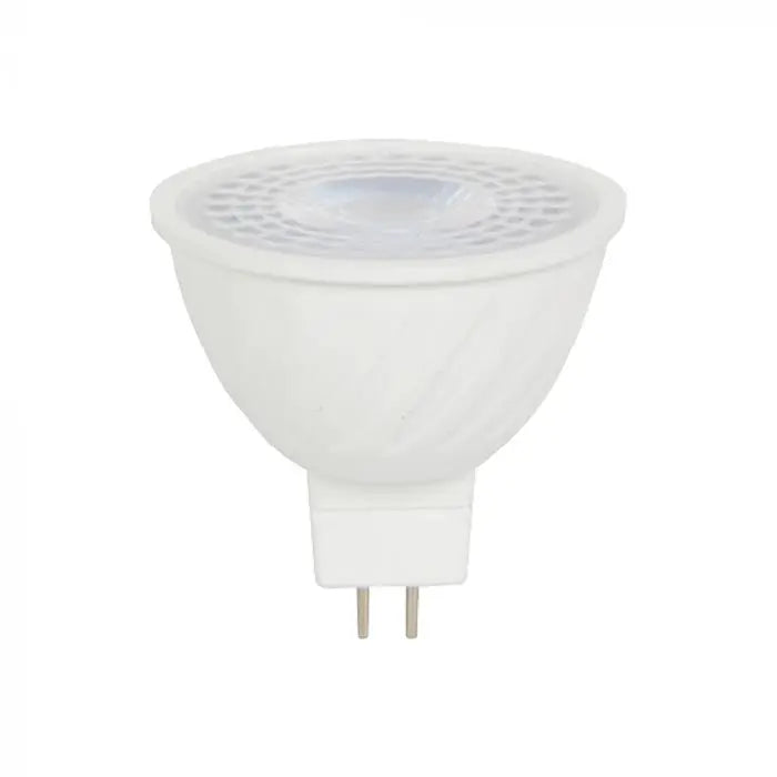 6W MR16 RIPPLE PLASTIC SPOTLIGHT 6500K 38'D