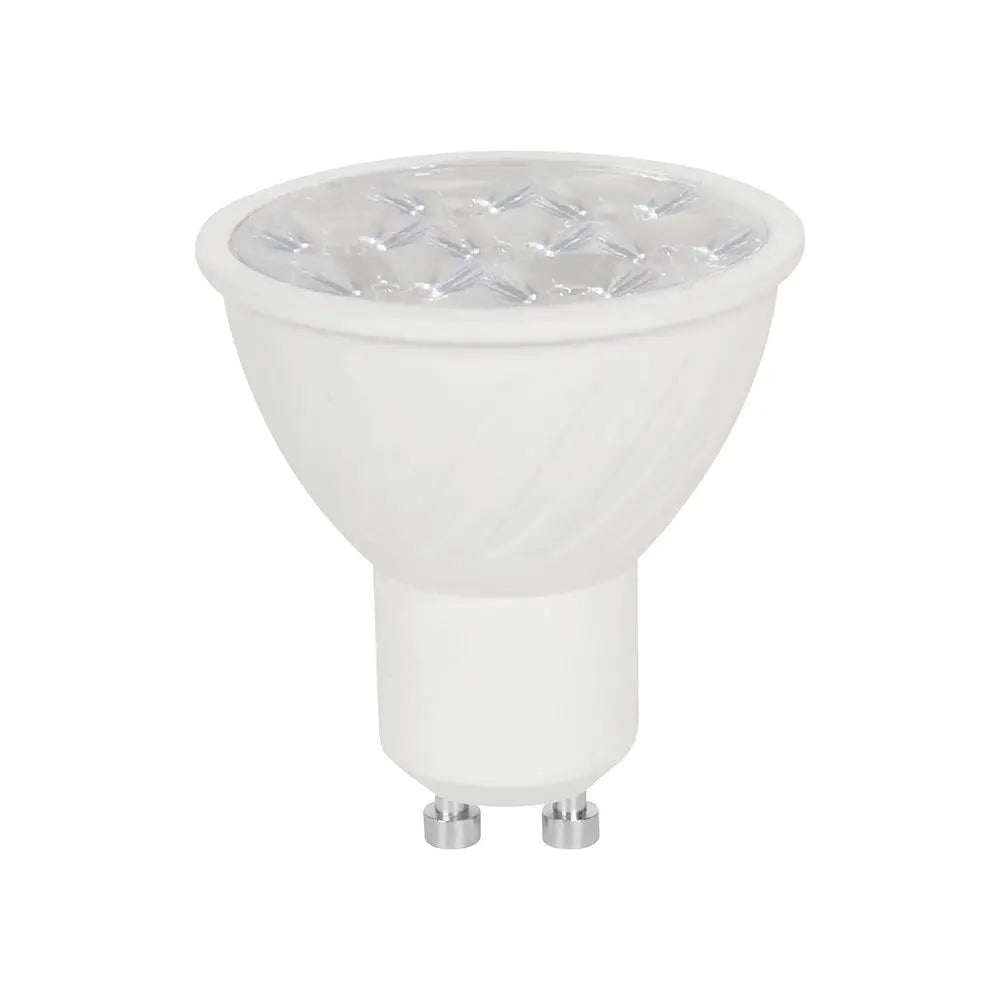 6W GU10 RIPPLE PLASTIC SPOTLIGHT COLORCODE:3000K 10'D