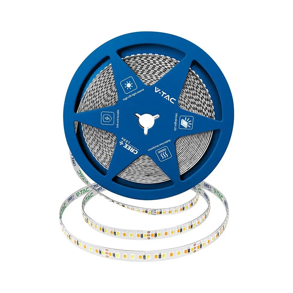 192 14W LED STRIP LIGHT WITH CREE CHIP 3IN1 IP20 24V 8MM DOUBLE PCB
