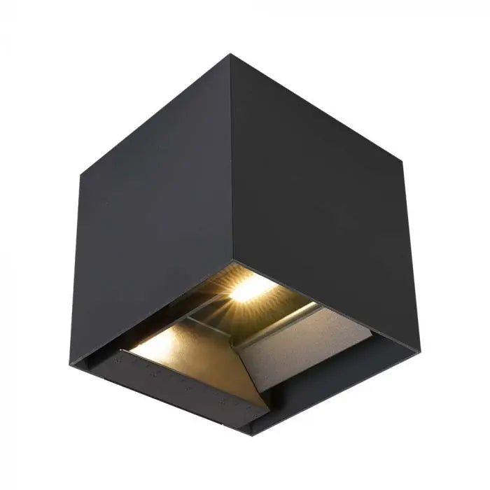 9W LED SOLAR WALL LIGHT - BATTERY 3.7V COLORCODE: 3IN1 DARK GREY BODY IP65