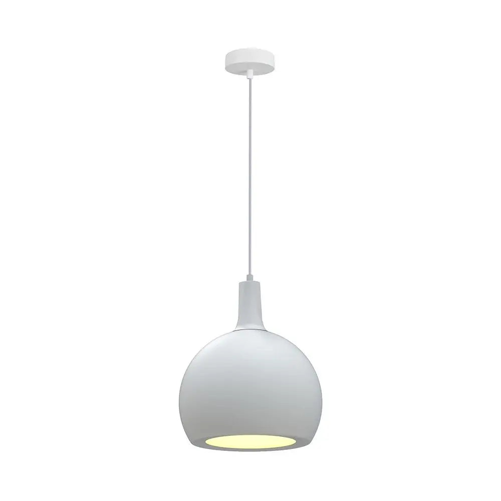 E27 DECORATIVE HANGING LAMP (D280*H218mm) WHITE BODY