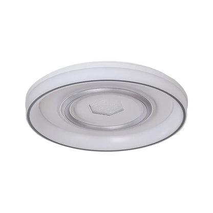 48W LED DECORATIVE CEILING LAMP (?485*70mm) CCT:3IN1 WHITE WITH IR REMOTE CONTROL
