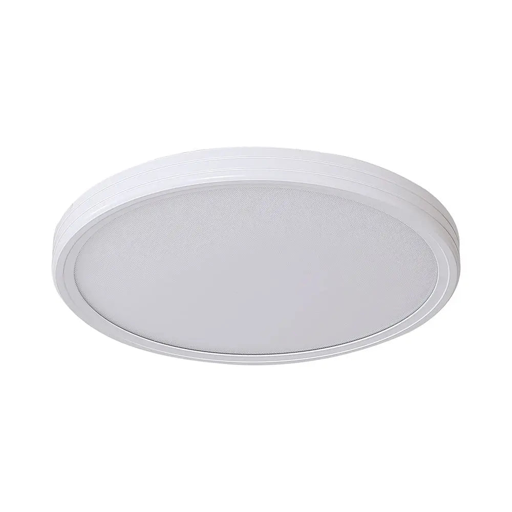 36W LED DECORATIVE CEILING LAMP (?390*35mm) CCT:3IN1 WHITE+BLACK WITH 2.4G RF CONTROL