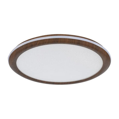 36W LED DECORATIVE CEILING LAMP (?410*30mm) CCT:3IN1 WOODEN WITH 2.4G RF CONTROL